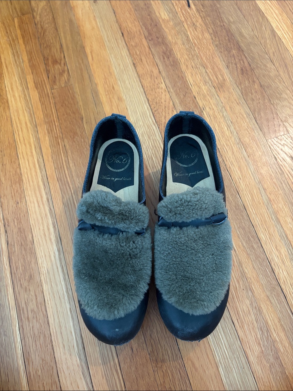 No.6 Clogs (Shearling, Full Back)